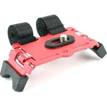 Stativ Stativ na kolo pro fotoaparát GPS, gopro červený (SKcv)