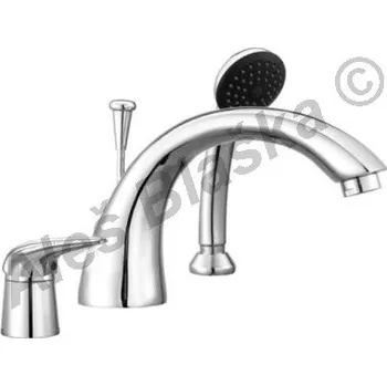 Vodovodní baterie UNIVERSAL GU 4055 páková stojánková vanová tříotvorová (vodovodní baterie) - CHROM GU4055