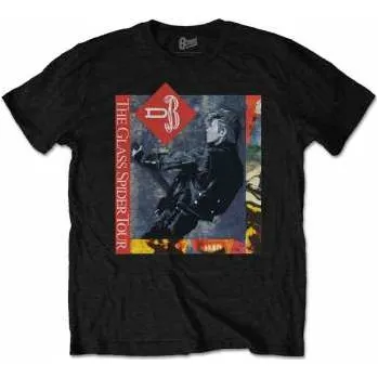 Pánské oblečení Merch David Bowie: Tričko Glass Spider Tour XXL