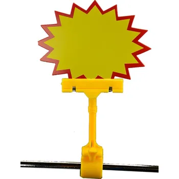 Etiketovací kleště Memo clip na cenovky se skřipcem X-4 žlutý (X-4zl)