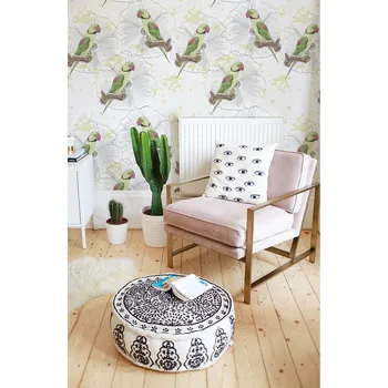 Tapeta Coloray Fototapeta Rajské papoušci v zeleni Samolepící Fototapeta Vliesová 250 x 250 cm coloraydecor-f-as-108957280