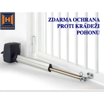 Hörmann RotaMatic PL1 4554068 BiSecur pohon pro jednokřídlou bránu do průjezdu 4m a hmotonsti 400kg