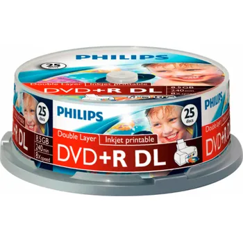 Philips DVD+R 25 ks (DR8I8B25F/00)