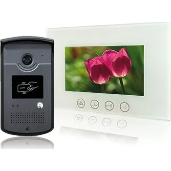 Zabezpečení domácnosti NG Elektro SBV 705M7M Sada barevného videotelefonu se záznamem a čtečkou karet