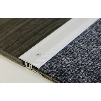 přechodová lišta Přechodový profil 25 mm pro krytiny do 9,5 mm (šroubovací) | nivelace 4 - 12 mm Im. nerezu kart. F2G