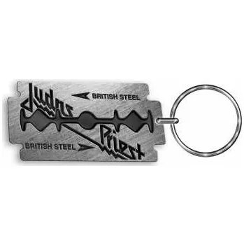 Merch Judas Priest: Klíčenka British Steel