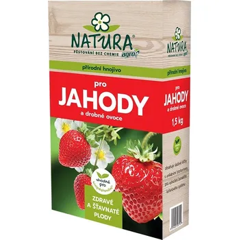 AGRO CS a.s. NATURA Přírodní hnojivo pro jahody a drobné ovoce 1,5kg