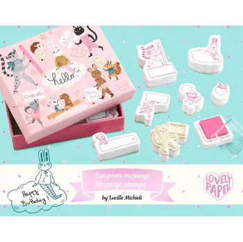 Hračka DJECO Razítka na vzkazy Lucille DD03625