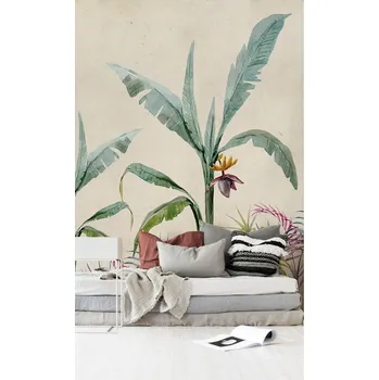 Tapeta Coloray Fototapeta Srdce rozkvetlého banánovníku Samolepící Fototapeta Vliesová 250 x 250 cm coloraydecor-f-pw-0038