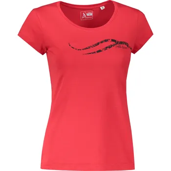 Dámské triko ALTISPORT CARRYOVER ALW001F61 ČERVENÁ M