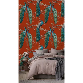 Tapeta Coloray Fototapeta Pávové království Samolepící Fototapeta Vliesová 250 x 250 cm coloraydecor-f-as-102393874