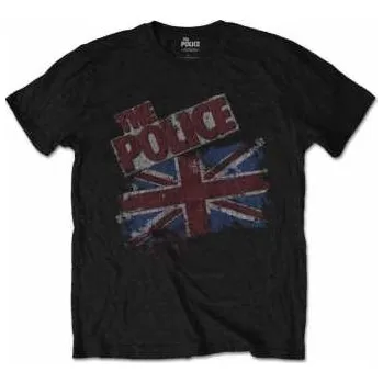 Pánské tričko Merch The Police: Tričko Vintage Flag S