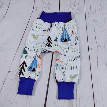 Yháček Rostoucí tepláčky Yháček, Zvířátka a týpí Velikost: 80