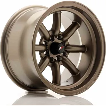 Alu kolo JR Wheels JR19 15x9 ET-13 4x100/114 Matt Bronze