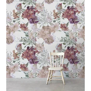 Tapeta Coloray Fototapeta Romantické květiny Samolepící Fototapeta Vliesová 250 x 250 cm coloraydecor-f-ss-337065296