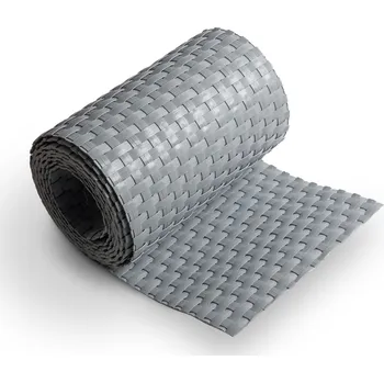 Plot Ratanová plotová výplň 255x19cm - více barev Barva: Světlé šedá