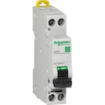 Jistič M9P22616 Jistič Multi9 N40N 1P+N 16A C 10kA,Schneider Electric