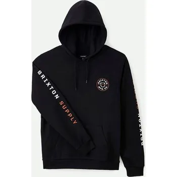 Pánská mikina BRIXTON mikina - Crest Hood Bcrmw (BCRMW)