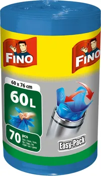 Pytle na odpadky FINO Easy Pack modré 60 l 70 ks