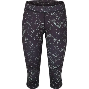 Dámské kalhoty Dámské 3/4 legíny HANNAH RELAY ANTHRACITE/GREEN 34