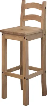 Barová židle IDEA nábytek Corona 2 1628 borovice