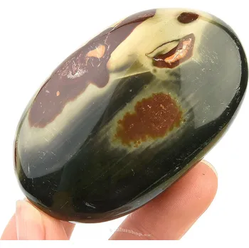 Sběratelství Jaspis pestrý hladký kámen (129g)