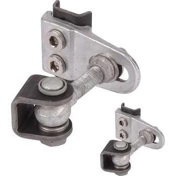 pant LOCINOX® GBMU4D16 navařovací pant M16, otevíratelný 180°, nastavitelný 3D, pozink