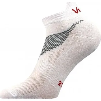 Pánské oblečení IRIS sportovní ponožky VoXX - balení 3 páry i nadměrné velikosti 29-31 (43-46) bílá