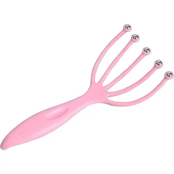 Masážní příslušenství APT AG19C Pomůcka pro masáž hlavy - růžová