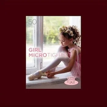 Dívčí punčochové kalhoty GIRL MICROtights 50DEN 122-128 windsor wine