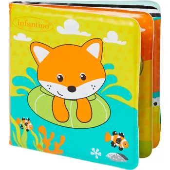 Hračka pro nejmenší Infantino Knížka do koupele Zvířátka 305085INF