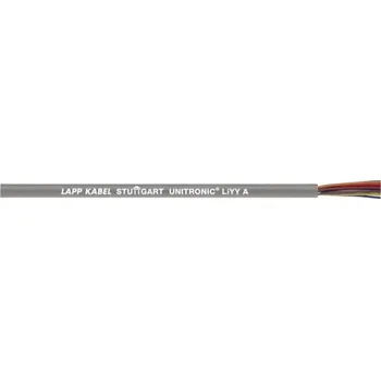 LAPP 22608/1 datový kabel UNITRONIC® LiYY 8 x 0.34 mm² šedá metrové zboží