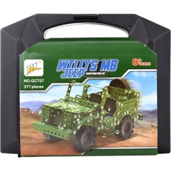 ostatní stavebnice Stavebnice šroubovací Americký terénní automobil Willys MB Jeep
