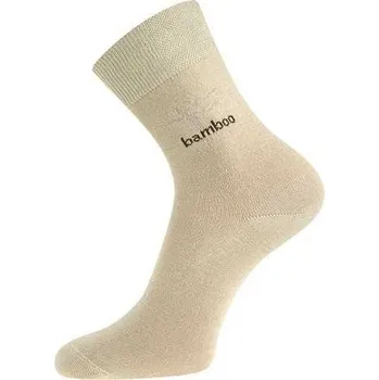 Pánské ponožky KRISTIÁN bambusové ponožky Boma 23-25 (35-38) béžová