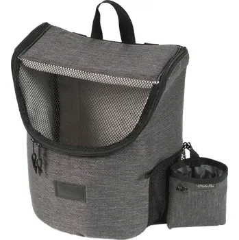 Taška pro psa a kočku I love pets Batoh Luxury tmavě šedá