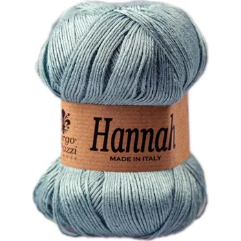 Příze Borgo de Pazzi Hannah 26 Aqua (Eukalyptová příze Hannah 26 Aqua)