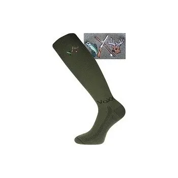 Pánské ponožky Podkolenky VoXX LANDER Tmavě zelená 31-32 (46-48)