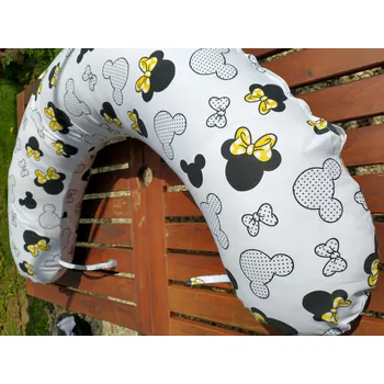 Povlak na kojící polštář KHC Potah na kojící těhotenský polštář Miki Minie