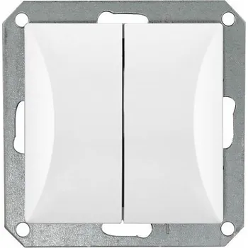 vypínač Timex Vypínač OPUS style č.5B bílý