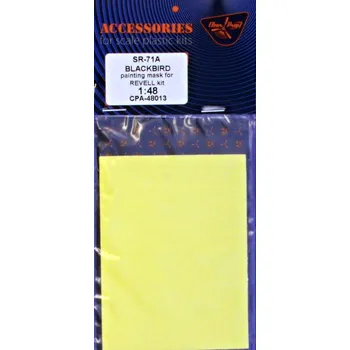 Plastikový model Clear Prop models 1/48 SR-71A Blackbird Painting mask (REV)