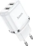 HOCO N4 Aspiring 2x USB 2,4A bílý