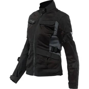 Moto bunda Dainese Dainese DESERT dámská letní adventure textilní bunda černá/šedá vel.42 42
