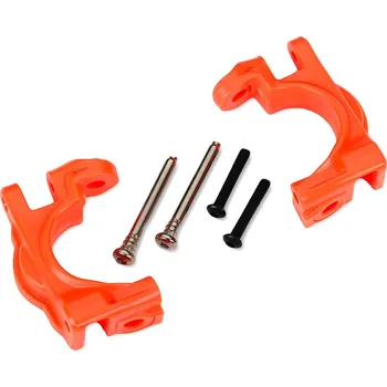 RC vybavení Traxxas závěs přední těhlice HD oranžový (pro #9080)