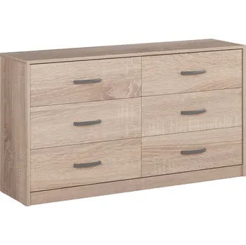 Komoda Komoda se zásuvkami dub ROMA 6F