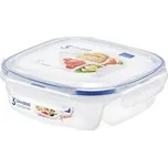 Dóza na potraviny LOCK 3 přihrádky 750ml