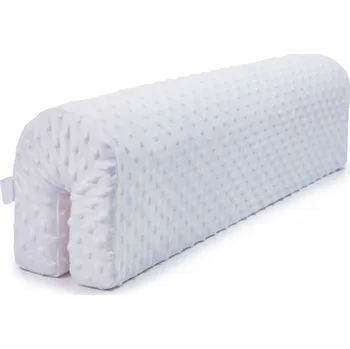 Příslušenství pro dětskou postel a kolébku Chránič na dětskou postel MINKY 50 cm - bílý