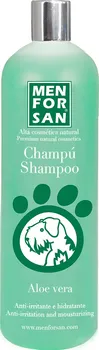 Kosmetika pro psa Menforsan Šampon zklidňující a hojivý s Aloe Vera