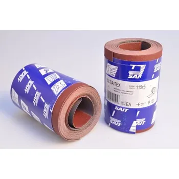 Brusný papír SAIT Minirole brusného plátna SAITEX EAF 115x5 P320