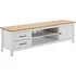 Televizní stolek Marckeric Miranda TV stolek borovice/bílý