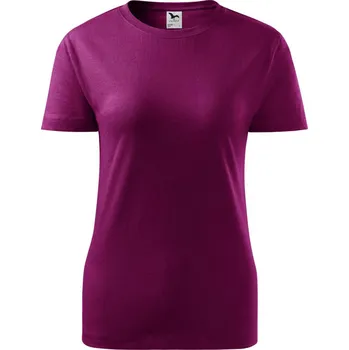Dámské tričko Malfini Basic 160 Dámské triko 134 fuchsia red L